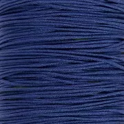 0.5mm braided nylon thread - Denim Blue x9m