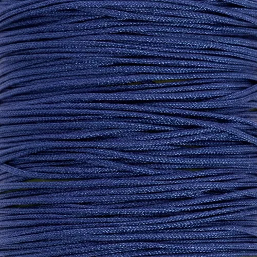 0.5mm braided nylon thread - Denim Blue x9m