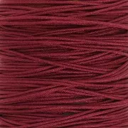 0.5mm braided nylon thread - Burgundy x9m 