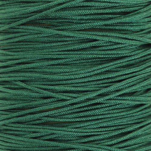 0.5mm braided nylon thread - Dark green x9m