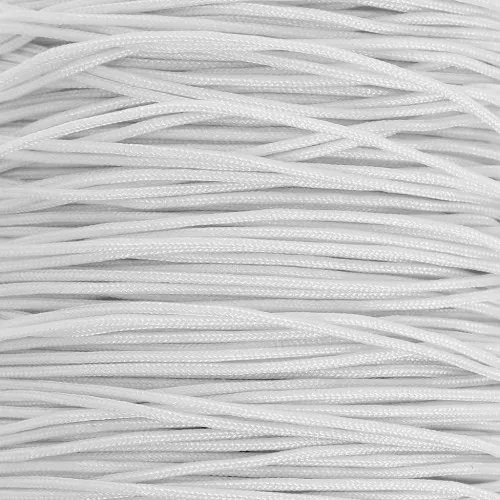0.5mm braided nylon thread - Light grey x9m