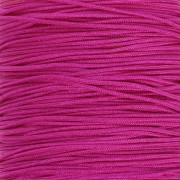 0.5mm braided nylon thread - Fuchsia x9m 