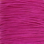 0.5mm braided nylon thread - Fuchsia x9m 