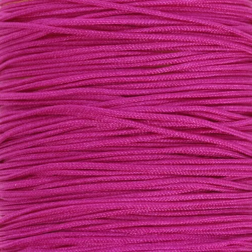 0.5mm braided nylon thread - Fuchsia x9m
