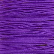 0.5mm braided nylon thread - Dark purple x9m 