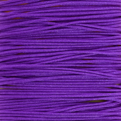 0.5mm braided nylon thread - Dark purple x9m 