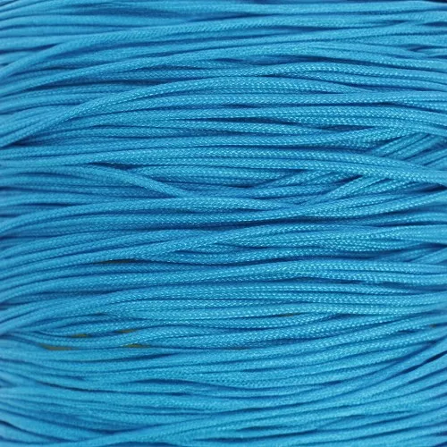 0.5mm braided nylon thread - Blue x9m
