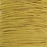0.5mm braided nylon thread - Ochre x9m 