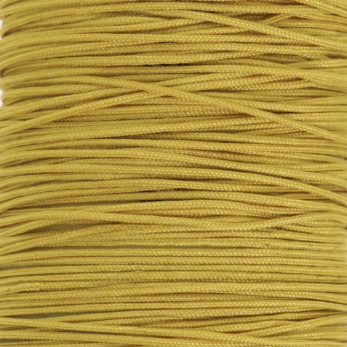 0.5mm braided nylon thread - Ochre x9m 