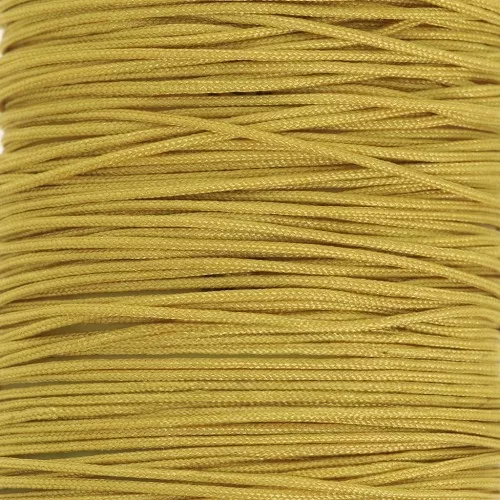 0.5mm braided nylon thread - Ochre x9m