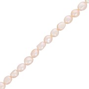 11x10mm Irregular baroque freshwater pearls - Grade AA Fishing x5