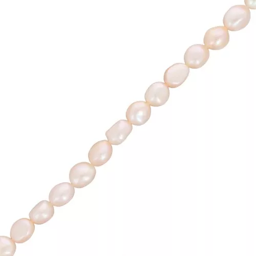 11x10mm Irregular baroque freshwater pearls - Grade AA Fishing x5