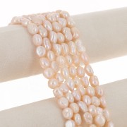 11x10mm Irregular baroque freshwater pearls - Grade AA Fishing x5