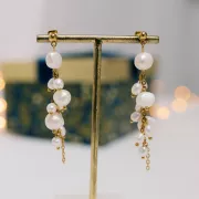 Rice grain freshwater pearls - 6x5 mm - Grade AA- White x10