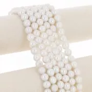 10mm Edison freshwater pearls - Grade AA White x4