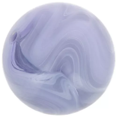 16mm Opaque resin beads - Marbled glacier grey x4