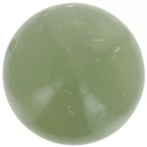 16mm translucent resin beads - Mottled grey-green x4