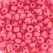 Preciosa Seed Beads 6/0 4 mm - Opaque Pink x 20 g