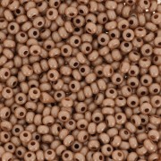 Preciosa Seed beads 11/0 2 mm - Terra Pearl - Caramel Luster x20g