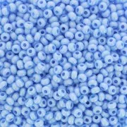 Preciosa Seed beads 11/0 2 mm - Terra Pearl - Jeans Shine x20g