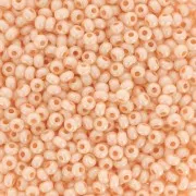 Preciosa Seed beads 11/0 2 mm - Terra Pearl - Baby Skin Luster x20g