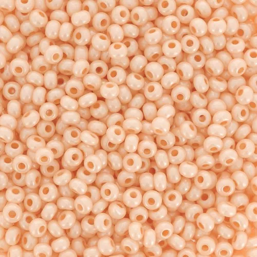 Preciosa Seed Beads 11/0 2 mm - Terra Pearl - Baby Skin Luster x20g