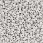 Preciosa Seed beads 11/0 2 mm - Terra Pearl - Fog Shine x20g
