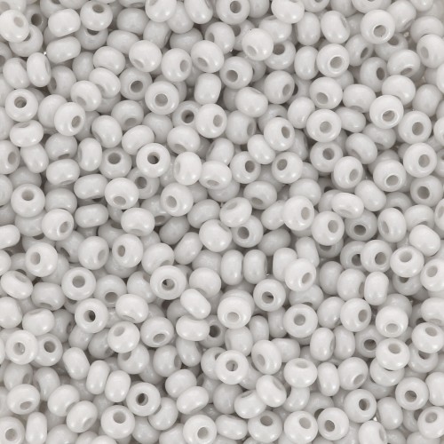 Preciosa Seed beads 11/0 2 mm - Terra Pearl - Fog Shine x20g