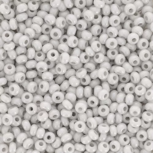 Preciosa Seed Beads 11/0 2 mm - Terra Pearl - Fog Shine x20g