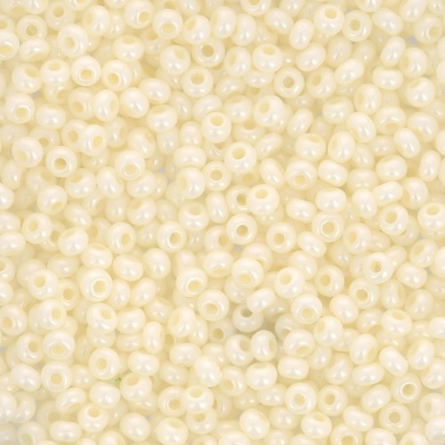 Preciosa Seed beads 11/0 2 mm - Terra Pearl - Faded Candle x20g