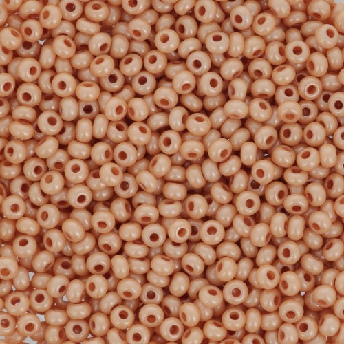 Preciosa Seed beads 11/0 2 mm - Terra Pearl - Caramel Ice x20g