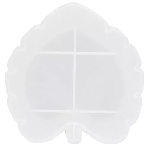 16x15cm Philodendron leaf-shaped silicone cup mold x1