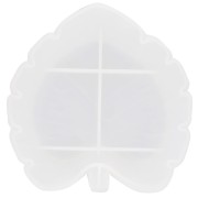16x15cm Philodendron leaf-shaped silicone cup mold x1
