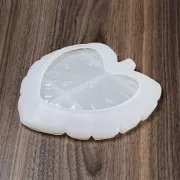 16x15cm Philodendron leaf-shaped silicone cup mold x1