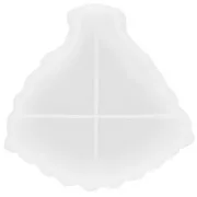 13x13cm Silicone mold for leaf-shaped cup x1