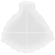 13x13cm Silicone mold for leaf-shaped cup x1