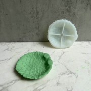 12x11.5cm Silicone mold for leaf-shaped cup x1|raw }}