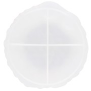 12x11.5cm Silicone mold for leaf-shaped cup x1