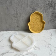 16x12.5cm Silicone mold for Fatma hand-shaped cup x1