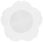 10.5x10.5cm x1 cherry blossom-shaped silicone cup mould