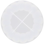 13cm flower coaster silicone mold x1