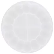 13cm flower coaster silicone mold x1