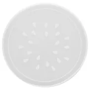 12cm Round dragon fruit coaster silicone mold x1