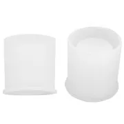 6x6cm Silicone mold for round candle holder x1