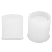 6x6cm Silicone mold for round candle holder x1