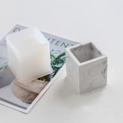 5.5x5.5cm Silicone mold for square candle holder x1