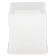 5.5x5.5cm Silicone mold for square candle holder x1