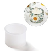 5.5cm Silicone mold for round candle holder x1