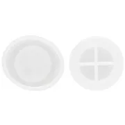 5.5cm Silicone mold for round candle holder x1