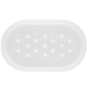 24.5x15cm Silicone mold for oval ring display tray x1